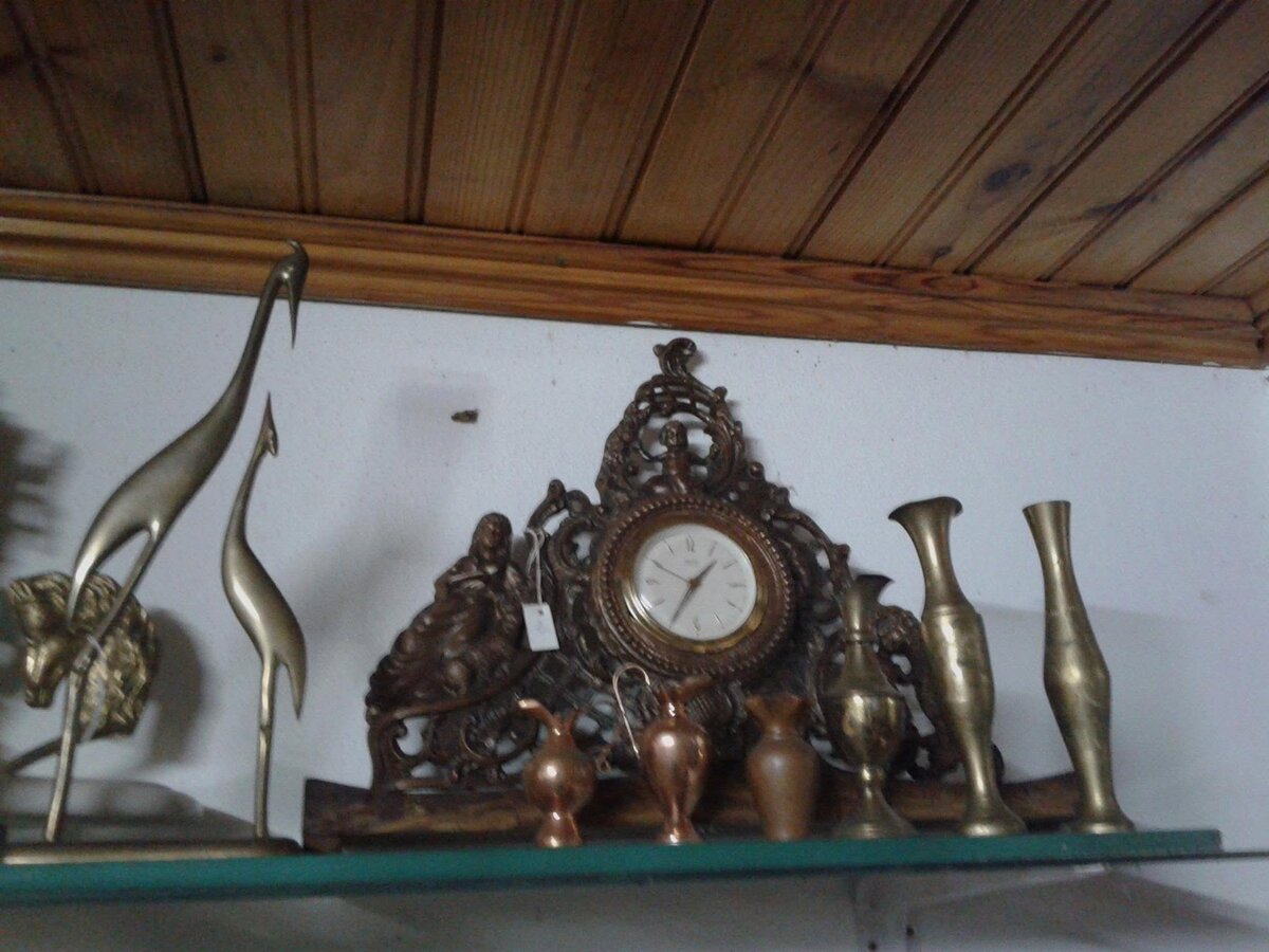 Relógios de Mesa — Conjunto em Latão e Bronze